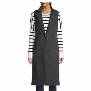 100% wool vest dress from rag and bone